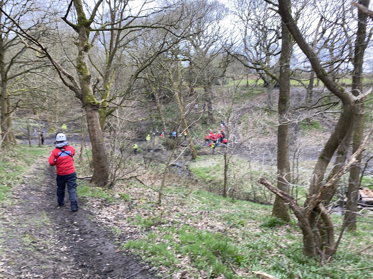CalderValleySRT's tweet photo. #CALLOUT

At 14:52 on Sunday 28th March 2021 @CalderValleySRT received a request from @YorksAmbulance to assist with the evacuation of a male who had fallen from a quad bike in Bull Greave Beck, Bradford.

To read more visit;
https://t.co/f6Gln924Dv https://t.co/Rkuy8RumiZ