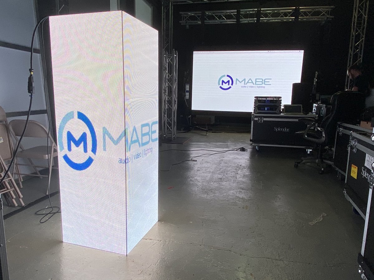 MABE_AVL's tweet photo. We are excited to announce that we now offer LED Wall rentals! 

This 3.9mm wall can curve up to a 90 degree angle offering plenty of variety in stage design. Call us for pricing and availability. We look forward to seeing this at your next event! https://t.co/b3V0bBhs58