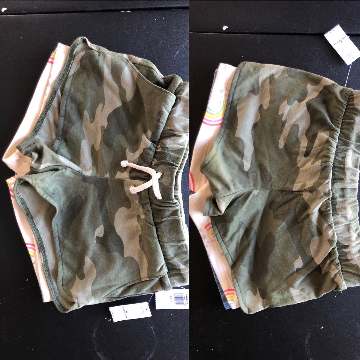 semiferallife's tweet photo. 4T longer than a kids 6/7. Y tho? you would see up my older daughter’s #@$:&amp; #wtf #shorts #short #shortshorts #no #spring #summer #mom #momlife #girlmom #daughter  #monday #nobootyshorts #girl #girls #girlpower #equity #equality #oldnavy #gap #normalshortsplease @OldNavy @Gap https://t.co/I0qtZOU4C3