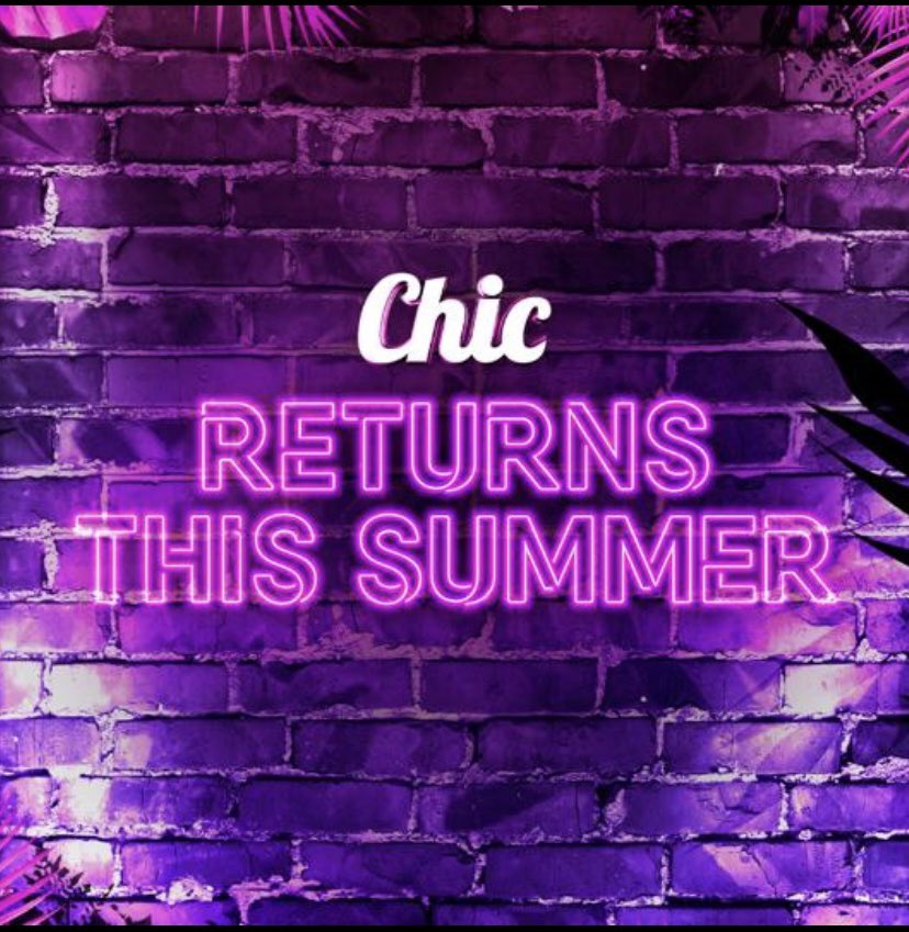 WarrenMcLeod10's tweet photo. SUMMER TIME ☀️☀️
CHIC NIGHTCLUB RETURNS https://t.co/r94O079SMa