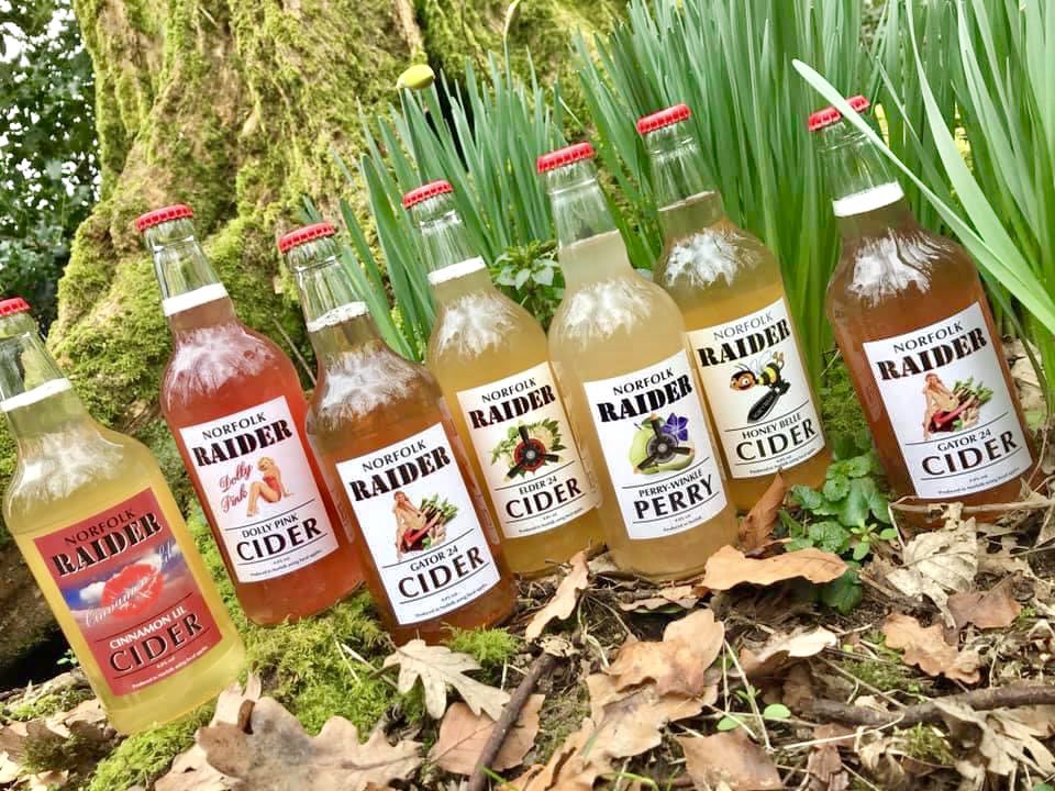 Easter’s coming and the weather’s going to be great for a cider this weekend.☀️ We’re continuing our March offers: 🍎 Buy any 4 two pint takeaways & get a fifth free 🍏 6x500ml bottles for £20 🚚 Free delivery in the Norfolk area Place your order Norfolkraidercider.co.uk/shop