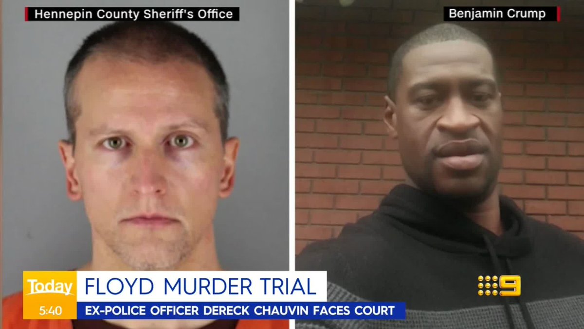 The former U.S. police officers accused of killing George Floyd has faced court, on trial for Murder. 9News