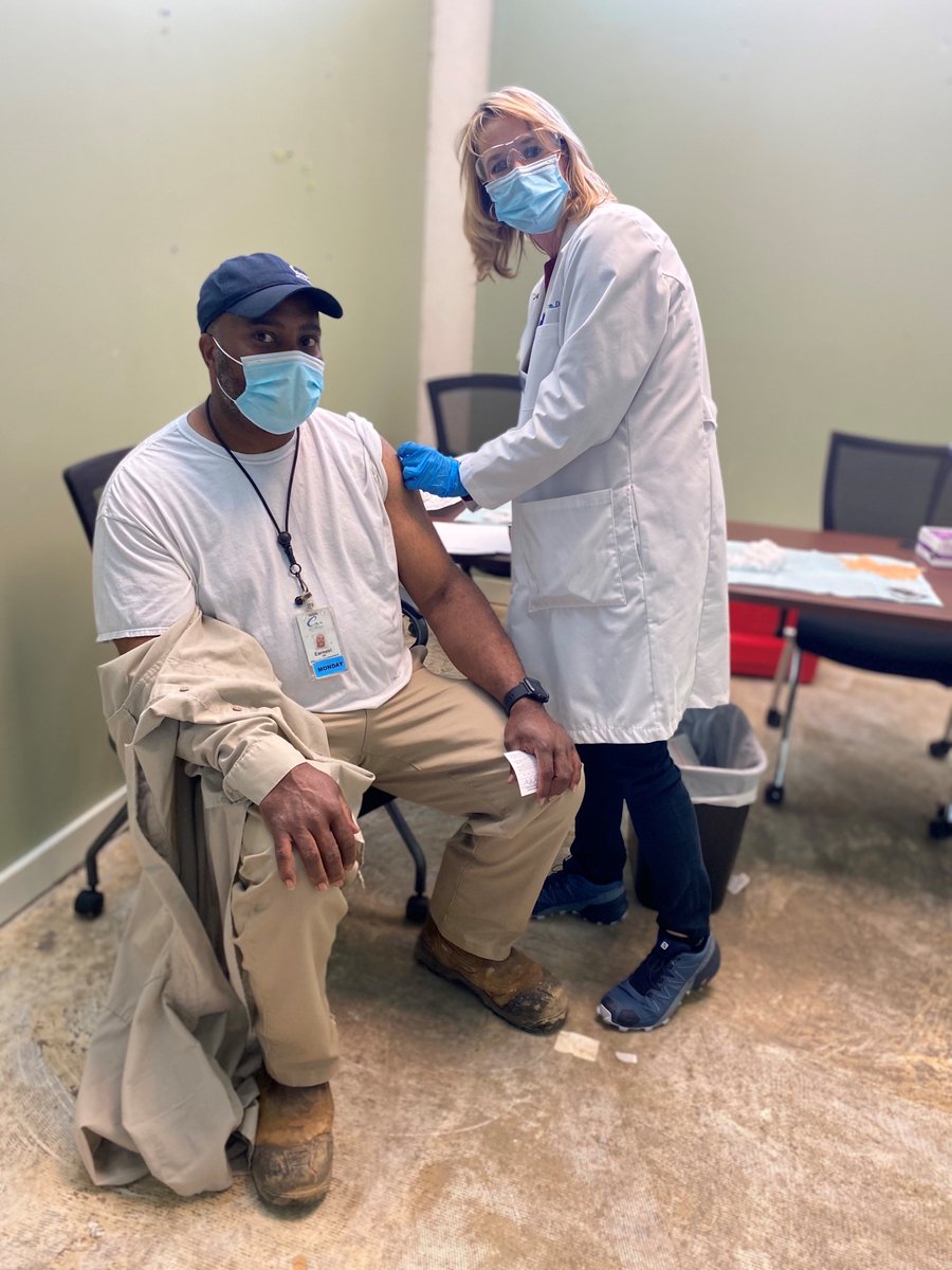 CARKW's tweet photo. We were pleased to offer a COVID-19 vaccination clinic for our employees today. #inthistogether #doingARpart https://t.co/AOjBHMS86R
