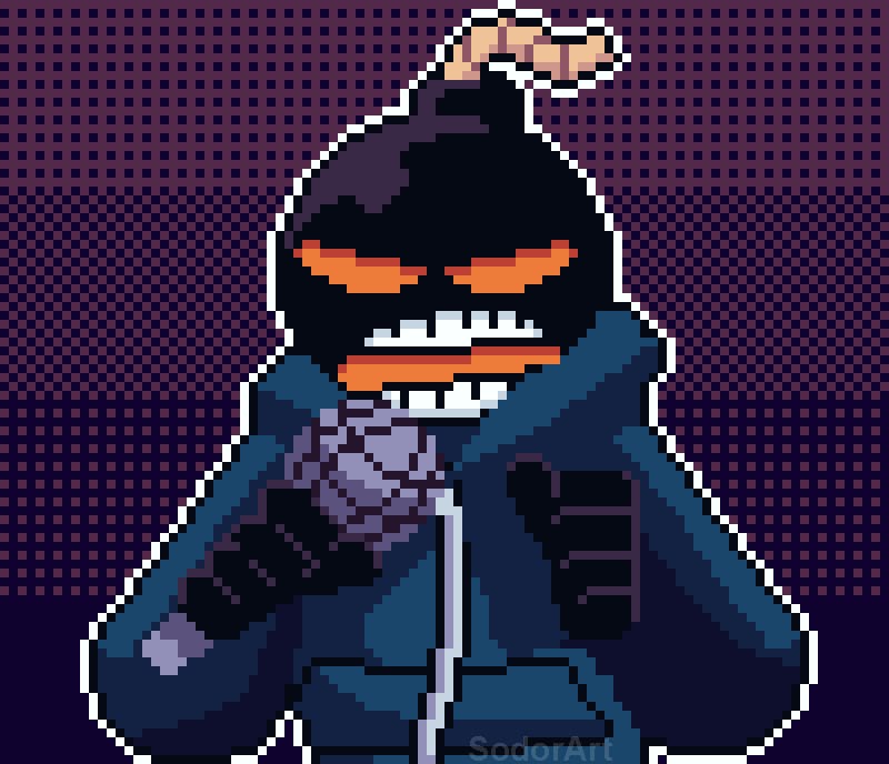 Sodorart Open I Drew Sock Clip S Oc Whitty The Friday Night Funkin Mod That Featured Them Made Me Fall In Love With This Character Pixelart Aseprite Fnfwhitty Fnffanart Fridaynightfunkin