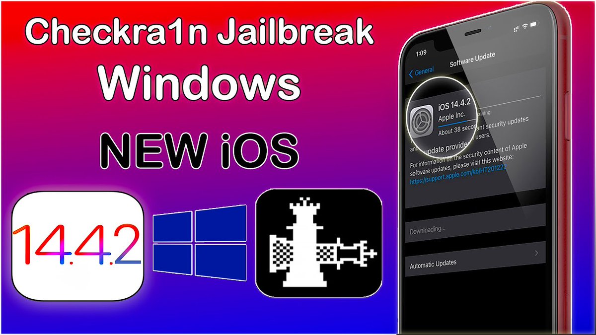 iamjustatechh's tweet image. Jailbreak latest iOS 14.4.2/14.4.1 &amp;amp; iOS 12.5.2/12.5.1 |Checkra1n Jailbreak Windows 

youtu.be/yT9wvr_pv4g via @YouTube 

#iOS14 #iOS1442 #iOS1441 #iOS12 #iOS125 #iOS1252 #Jailbreak #iOS #Justatech #iJustatech #iamjustatech #Checkra1n