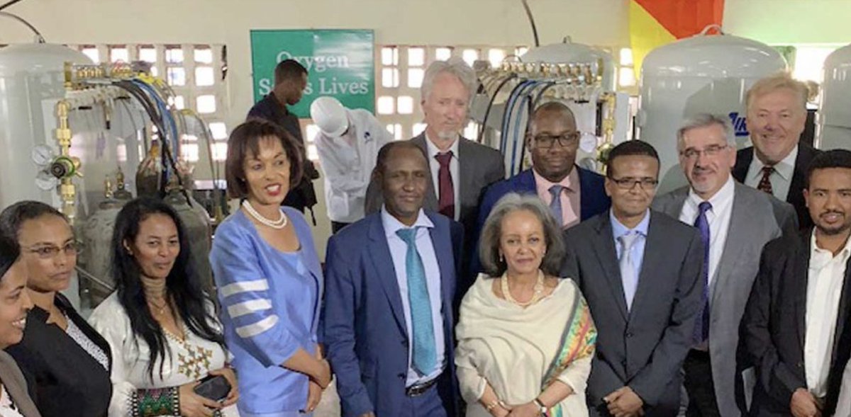 JustACTIONS's tweet photo. 🙏 #AngeloBarberic &amp; #BarryHassett from @CAIRE_Inc @ChartInd for helping LMICs like #Ethiopia close #AccesstoOxygen gaps with @assistintl  
#EveryBreathCounts applauds your partnership 👉
https://t.co/HEAQfzXpxk  #AirSep @gasworld @cherireynolds #COVID19 #ACTogether @UNITAID https://t.co/sdwyvL7Zle