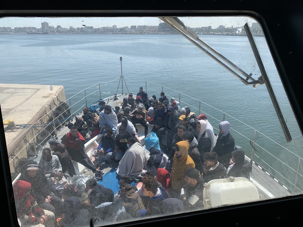 الإدارة العامة لأمن السواحل- Libyan coast security tweet media