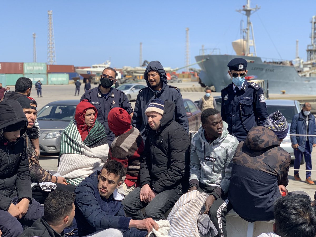 الإدارة العامة لأمن السواحل- Libyan coast security tweet media
