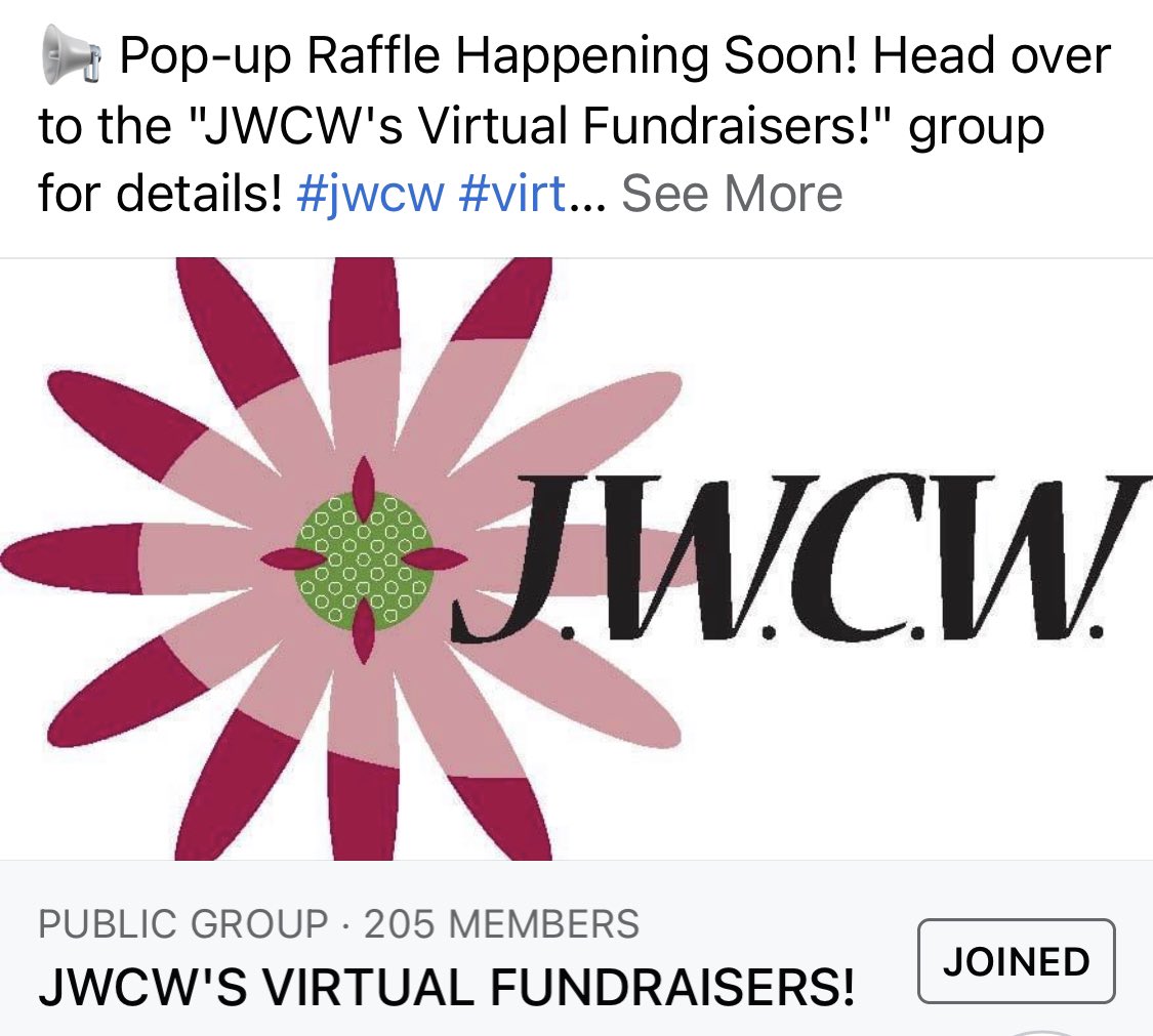 jwcw_walpole's tweet image. Another JWCW pop-up virtual fundraiser is launching soon! ✨ #walpole #jwcw #virtualfundraiser
