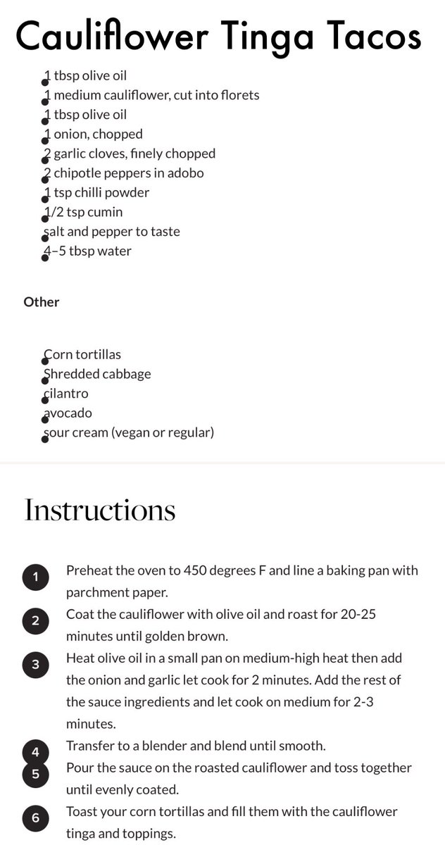 Hope your all having a great Monday! Spice up your routine with this cauliflower tinga tacos #Recipe ❗️🌮🌮 #F4L #fitfam #fitness #health #mondaythoughts #MondayMotivaton #coffee #food #cooking #diet #gym #fitness #fitspo