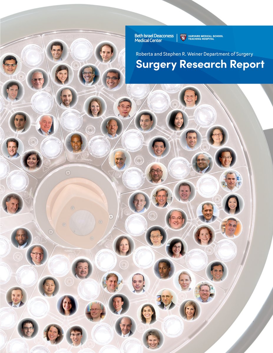 BIDMCSurgery's tweet photo. 🔬Check out our latest (FY20) Surgery Research Report, which provides an overview of some of the innovative research underway in the Department of Surgery @BIDMChealth. View/download the report here: https://t.co/HKKJXaM2AR https://t.co/eJcCe9xx52
