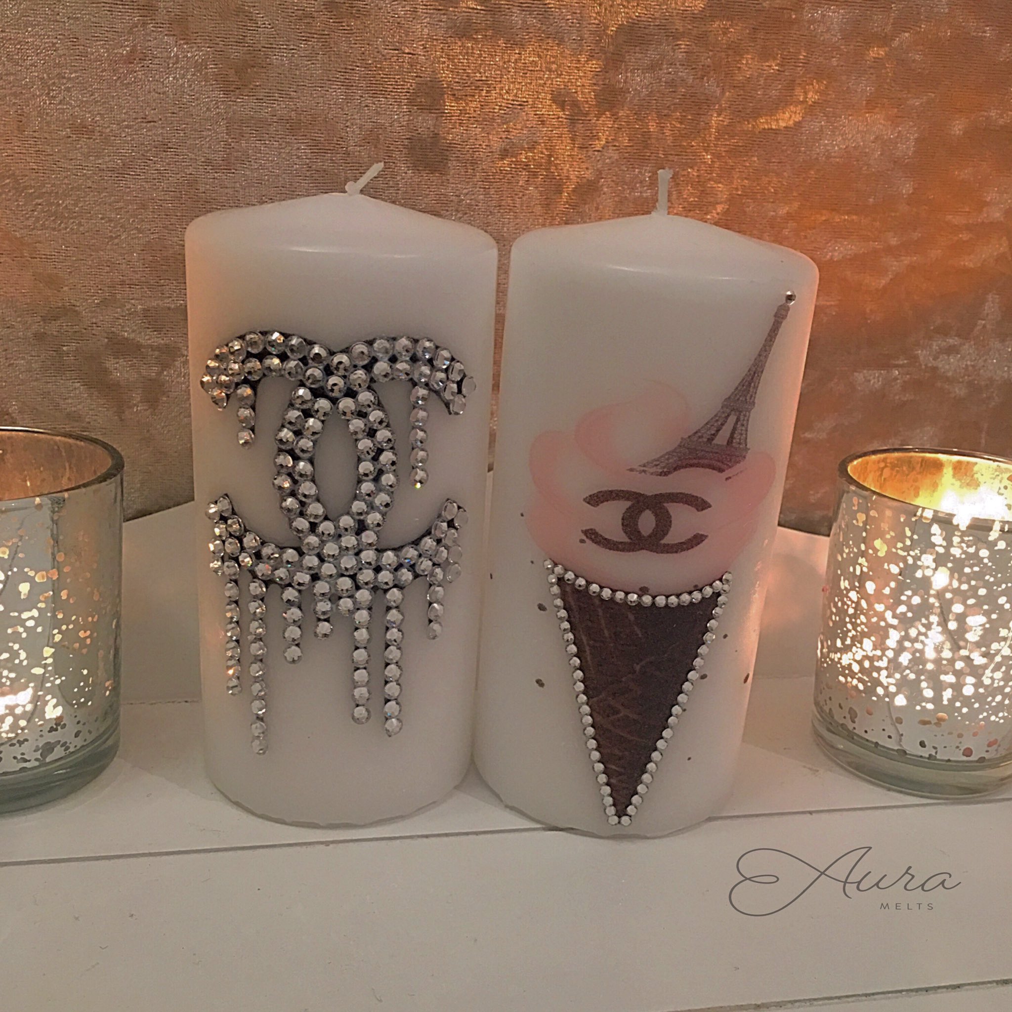 Chanel Inspired Candle