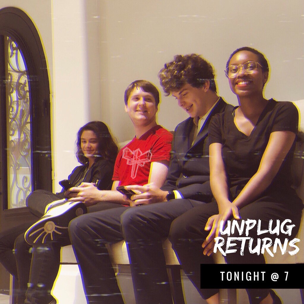 UnplugSociety's tweet photo. Unplug returns tonight! Do not miss it! 🔥 https://t.co/dMAO8XaQ9c