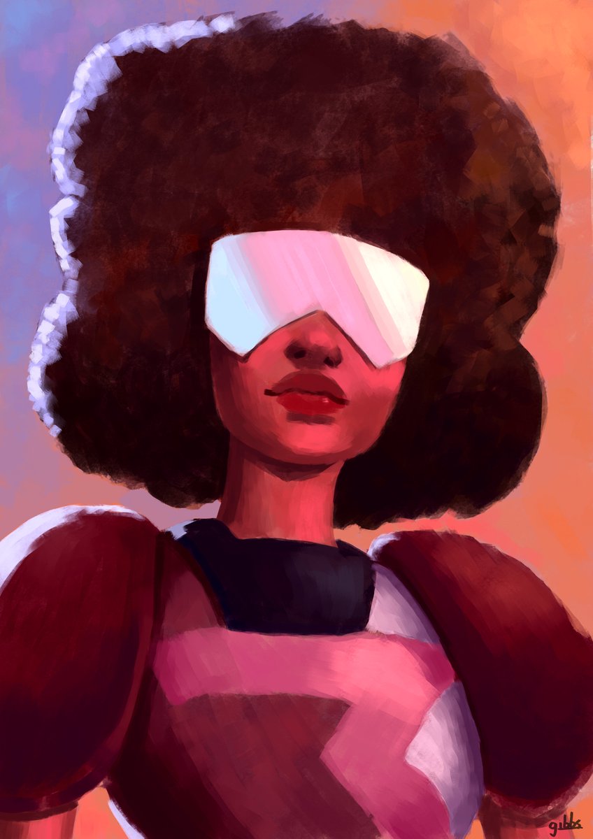 minha namorada me viciou em Steven Universe, nada mais justo do que fazer uma pintura da nossa personagem favorita de presente de aniversário pra ela
#StevenUniverse #StevenUniverseFuture