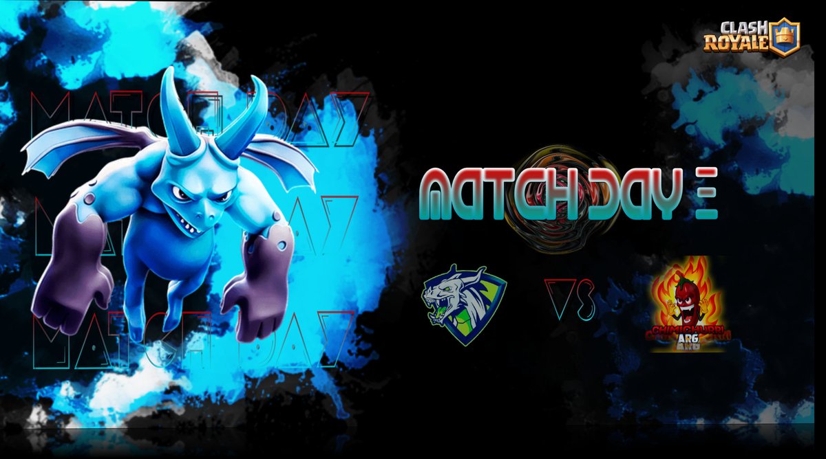 #CR MATCH DAY 
Dejaremos Todos en la Arena para Llevarnos La Víctoria a Casa 🐉

🏆 <a href="/UGLClashRoyale/">UGL Clash Royale</a>
🆚 <a href="/ChimichurriArg/">Chimichurri Arg 🇦🇷 #VamosChimi 💯</a> 
⏲️23:00 🇨🇱🇦🇷 19:00 🇲🇽
