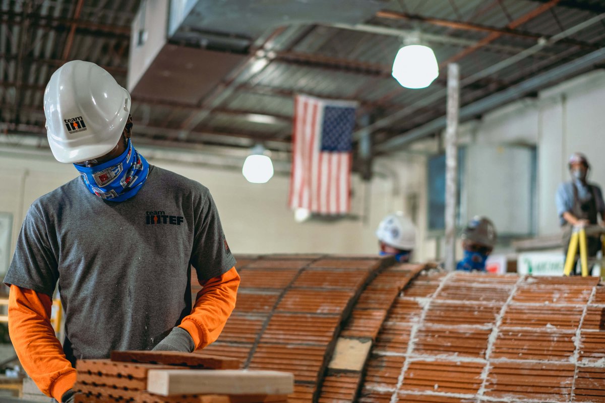 imiweb's tweet photo. Many still marvel at how Guastavino tile arches are built. For BAC Local 2 MI members, it's no longer a mystery: they learned how to construct these self-supporting, compression-only vaults in preparation for Michigan Central Station's restoration. More: https://t.co/5W12y4UmCd https://t.co/yTFZBcdhJ6
