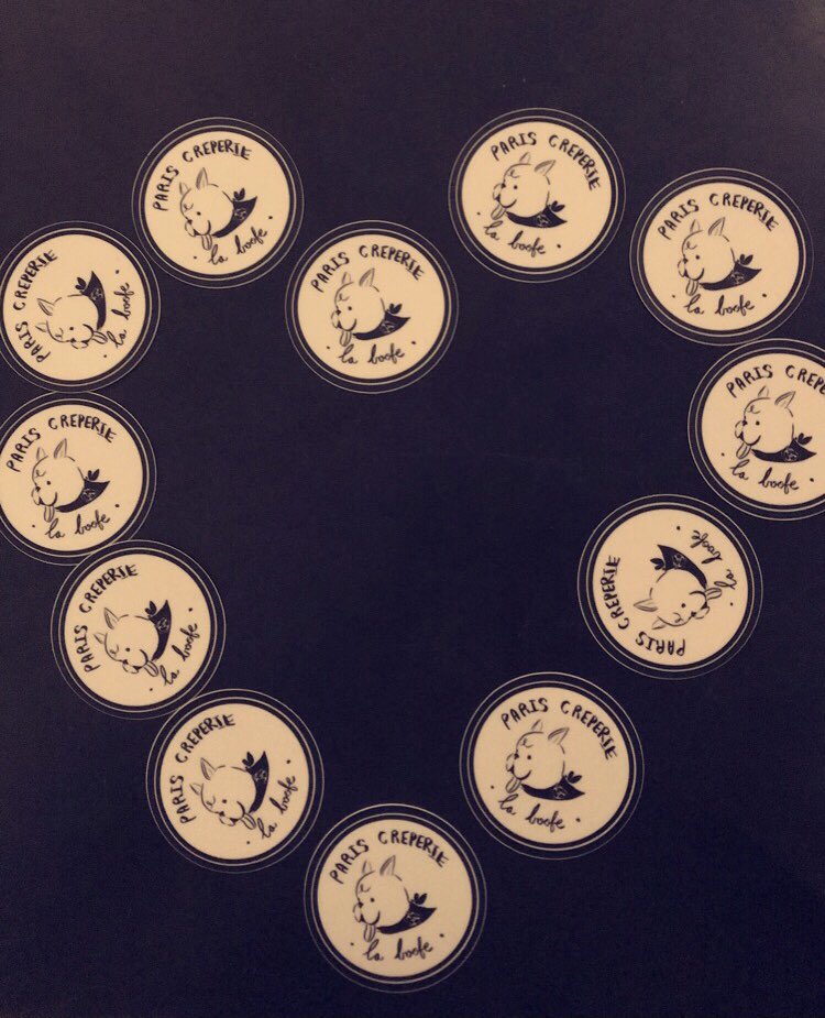 I cannot believe we forgot to introduce our new mascot, La Boofe! La Boofe is THE best boy and is friend shaped. Stickers of our new furry buddy are available for purchase here at the café, just ask your server for one when ordering! 🐶❤️ Lovingly designed by <a href="/hannayoonicha/">Hanna Cha</a>