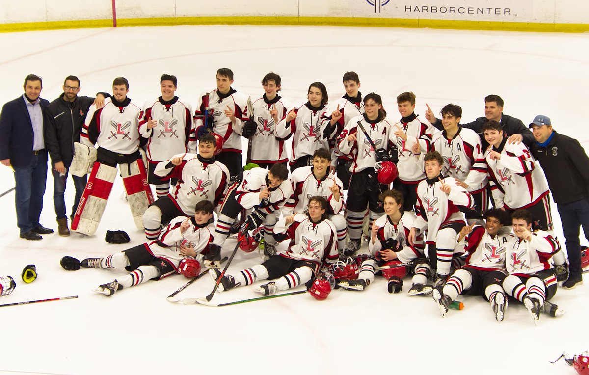 Congrats to <a href="/LegendsFedPuck/">Lancaster Legends Fed Hockey</a>, <a href="/KenWestHockey/">Kenmore West Hockey</a> and <a href="/StFrancisHockey/">St. Francis Hockey</a>, the Section 6 High School Hockey Champions! 🏆