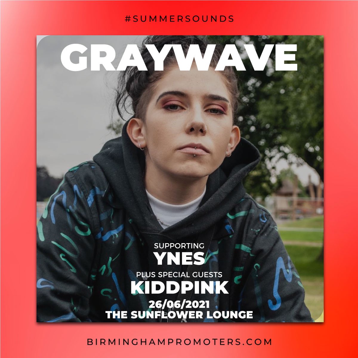 graywavemusicc's tweet image. Stoked for this. Playing a show in June supporting @ynesmusic