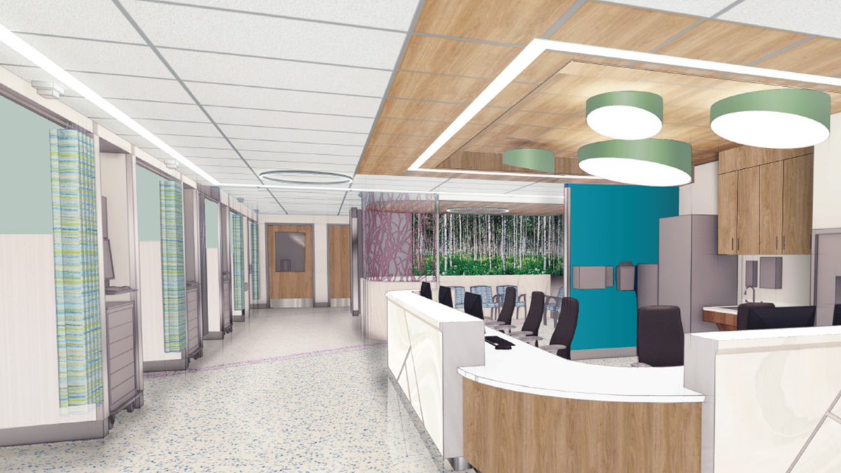 MountSinaiNYC's tweet photo. It’s been a long time in the making, and we are delighted to share that the first phase of our Emergency Department Redesign at The Mount Sinai Hospital opened today. The spaces embody new processes for patient care and represent a new future for the Emergency Department. https://t.co/RT4aL9hLP9