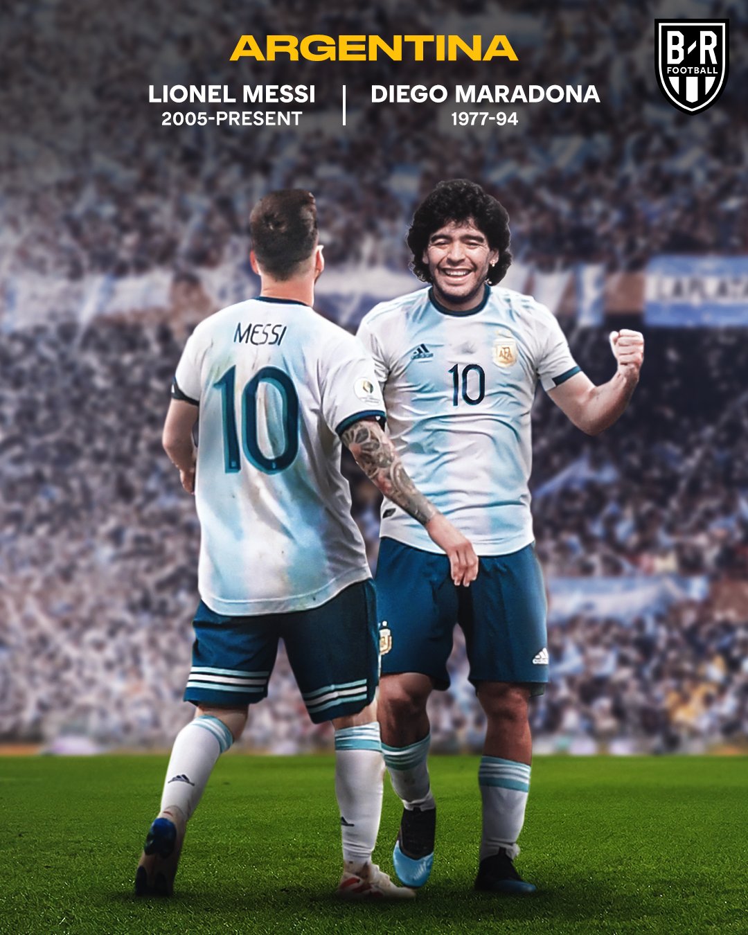 Pelé, Maradona, Messi and the mystique of the No.10 jersey