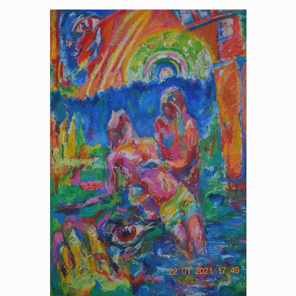 temidasdoodles's tweet photo. Art #SALE
Oil pastels on cardboard A4
💛��️💖
Please, share if you like my work. 

#artistsontwitter #colors #originalart #etsysale

https://t.co/bHuKkFdMRT
 via @Etsy https://t.co/1s6eENntut