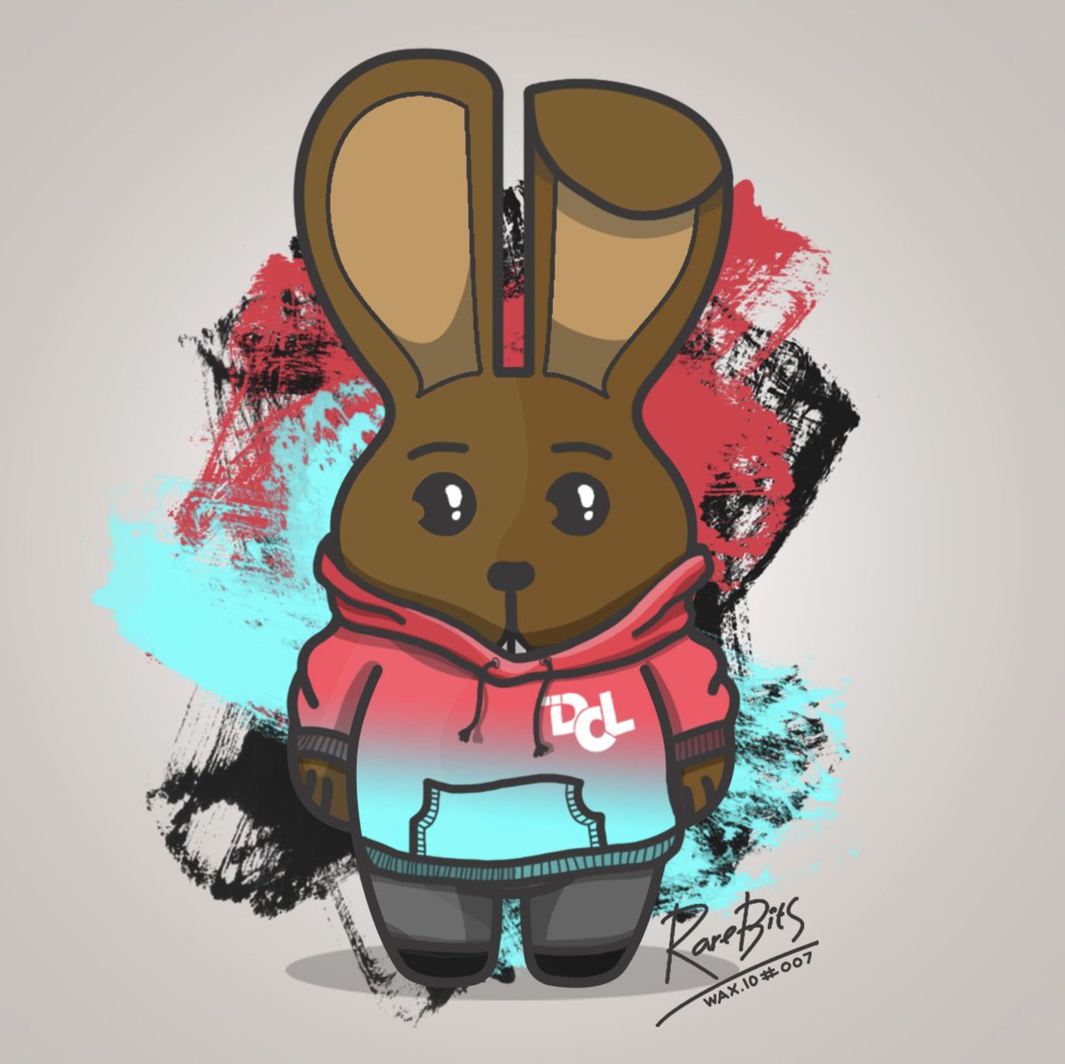 DCLBlogger's tweet photo. So @BunniesRarebit did a thing,

A DCLBlogger Easter Bunny #NFT on @WAX_io 1/1.

Get it via a giveaway.

- Like &amp; Retweet
- Follow me + @WAX_io
- Tag 2 friends

One winner takes him - The #giveaway ends on April 5th! https://t.co/ZbvOjMztNT
