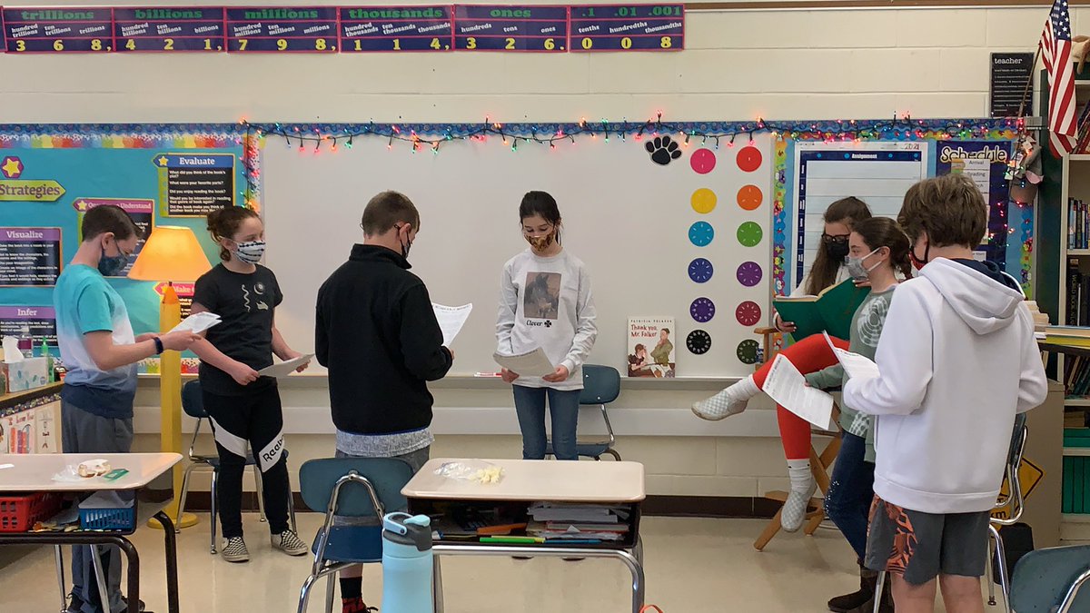 Reader’s Theater as the delegates for the Second Continental Congress helped us to dig in and analyze The Declaration of Independence. #LifeLibertyandthePursuitofHappiness <a href="/CBGaymanES/">George G. Gayman Elementary</a>