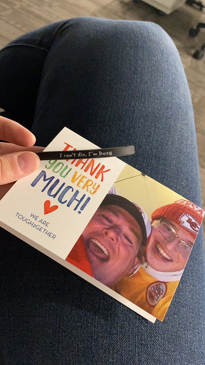I received the sweetest thank you and gift from <a href="/JaceWard3/">Jace Ward- Tough2gether</a> and his family. I wrote a story about a month ago about his free tickets and trip to the Super Bowl. Easily one of the most inspiring people I’ve had the opportunity to speak with.
