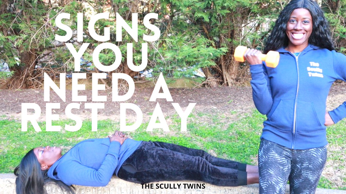 SIGNS YOU NEED A REST DAY from running or working out- HOW TO TELL IF YOU ARE OVERTRAINING, Click to WATCH Full video: youtu.be/qRnEPxZOjqk  #runningtips #restday