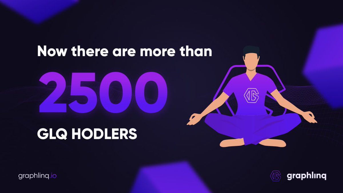 graphlinq_proto's tweet image. Its only been a week since we successfully concluded our ILO. Now #Graphlinq family is already 2500 Hodlers strong. 💪 
verify: etherscan.io/token/0x9f9c8e…

#DeFi #Blockchain #Crypto $GLQ #Graphlinq #Graphlinqprotocol #nocode