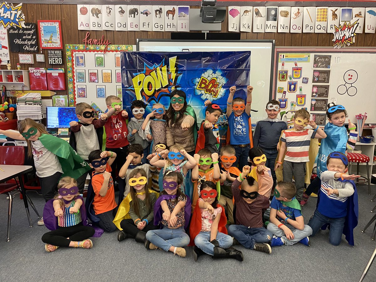rekipsm's tweet photo. @lookoutcu You are our SUPER HEROES! Thank you for celebrating our 100th day of school in such a special way! https://t.co/CJ8PZN2Dvu