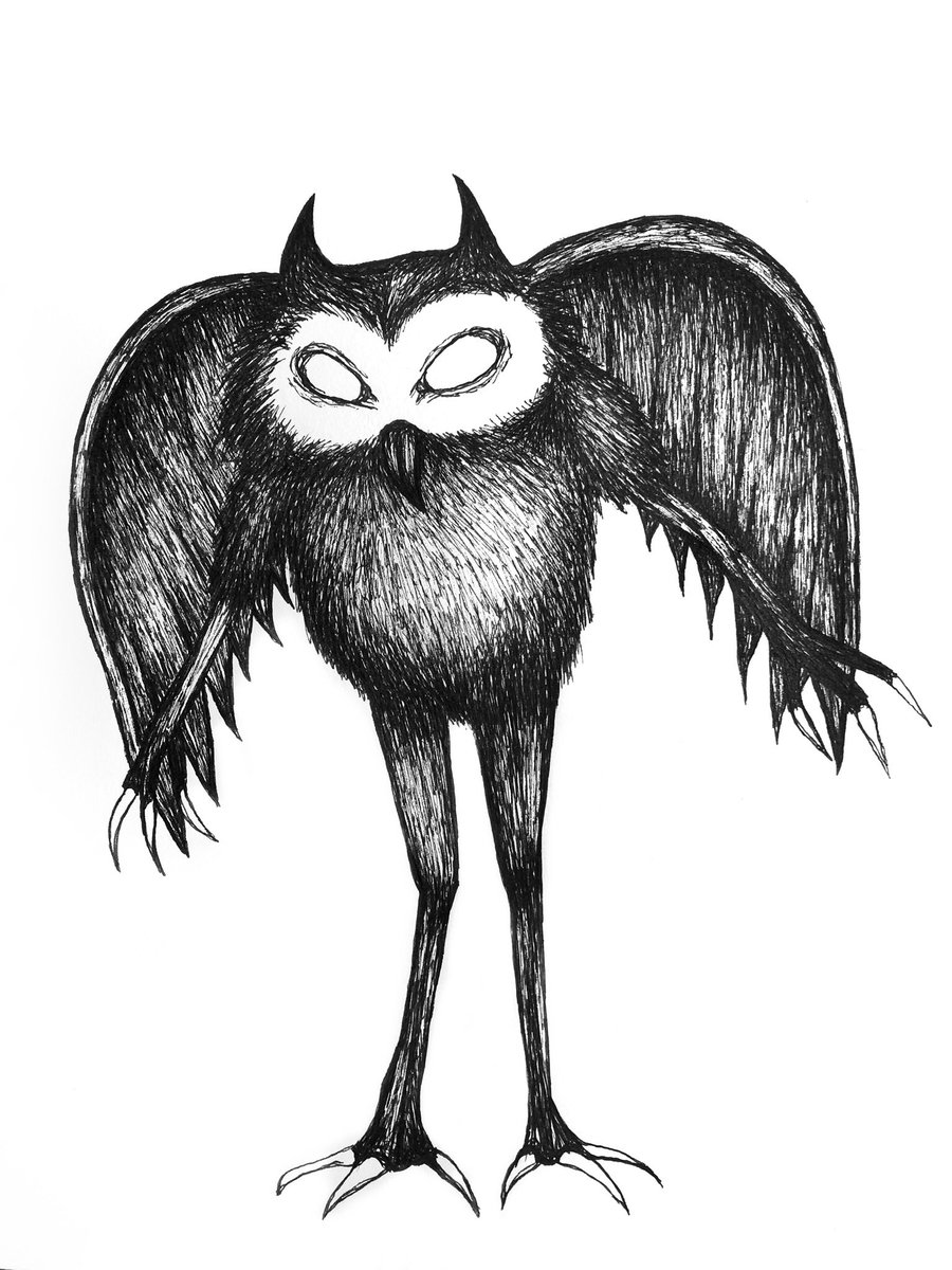 eveeanesthesia's tweet photo. Cryptid creature design for @Afterlightcomic
#darkart #cryptid #cryptidcreature #creaturedesign #HorrorArt #creepyart #folklore #darkartists #illustrationartists #illustration #InkDrawing #fantasy #design #ArtistOnTwitter https://t.co/gfgLuMleOr