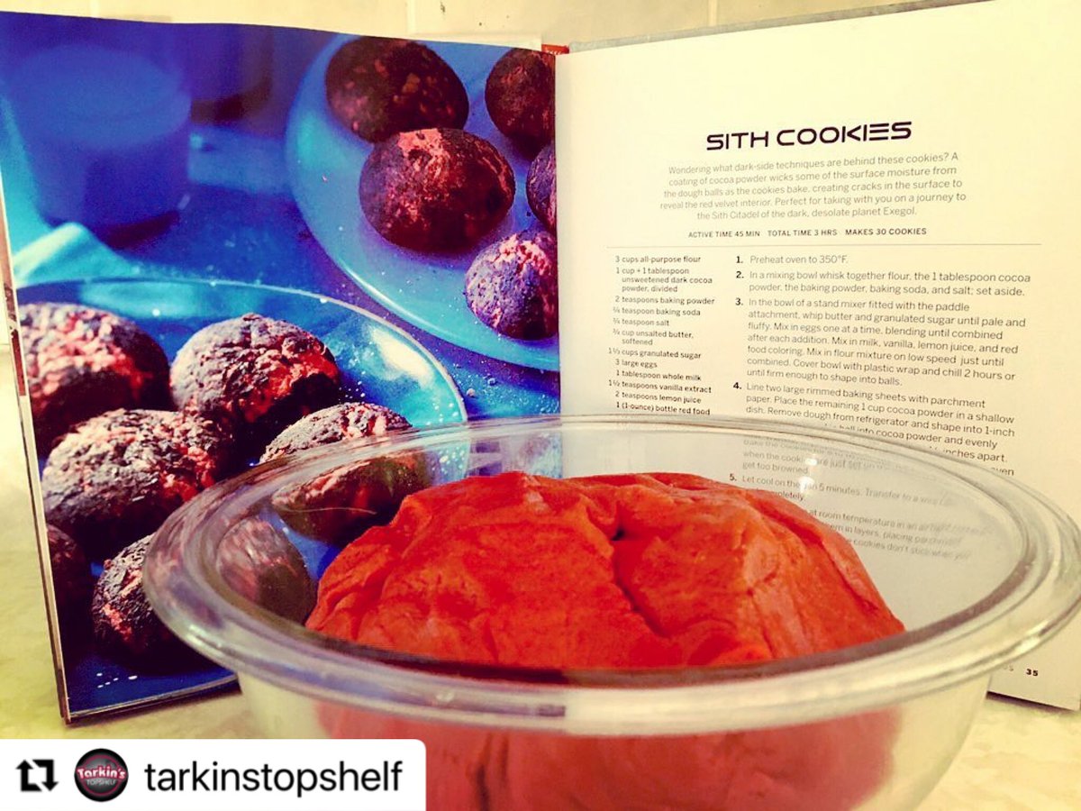 urangelb's tweet photo. Holy Sith !
Check out my
Sith Cookies 😋
Recipe from
Star Wars: Galactic Baking @insighteditions! Order yours today at https://t.co/y5r0Ysh6ac and save 35% OFF your entire order! @TarkinsTopShelf #StarWars #SithCookies #GalacticBaking https://t.co/8YZdQuafdb