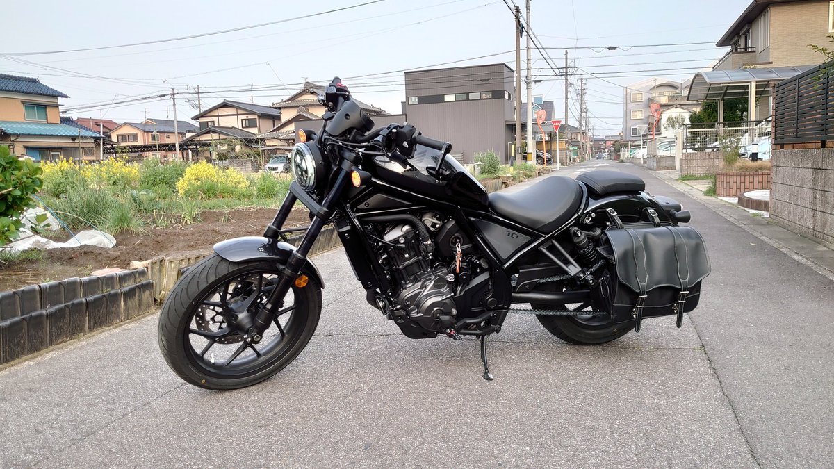 Rebel1100DCT's tweet photo. @star_monster_ #Degner
#NB100
#rebel1100
#レブル1100
#サイドバッグ
#サドルバッグ https://t.co/KYOpGks4E4