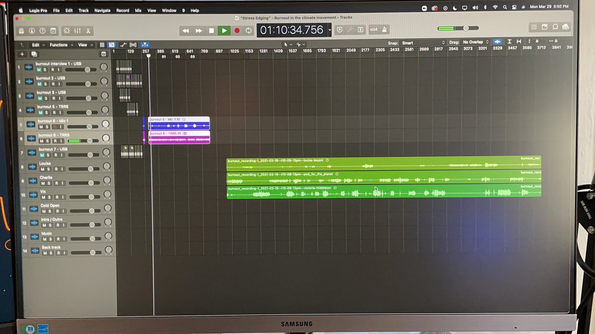 Uncharted_Pod's tweet photo. messy editing setup... 👀 first episode coming soon https://t.co/Yk9isJJoQm