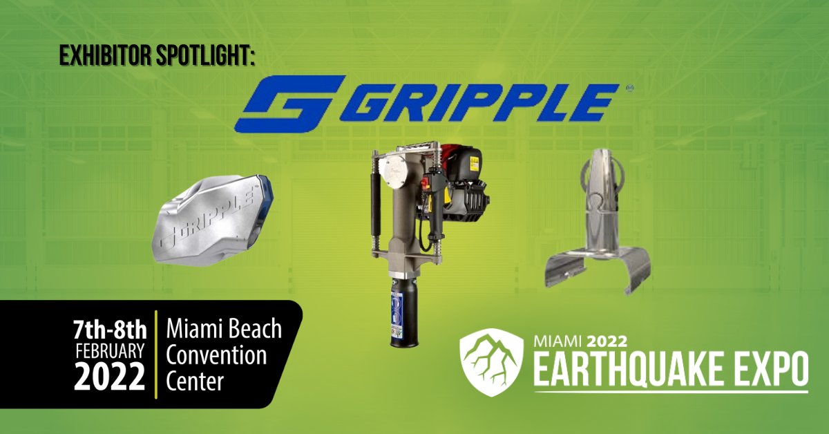 EarthquakeExpo's tweet image. @GrippleLtd is a world leading manufacturer that provides services such as seismic cable braces, rod stiffeners and more, all cooperating towards projects that require seismic design or anti-terrorism protection. 

bit.ly/3dmntax

#manufacturer #seismictech