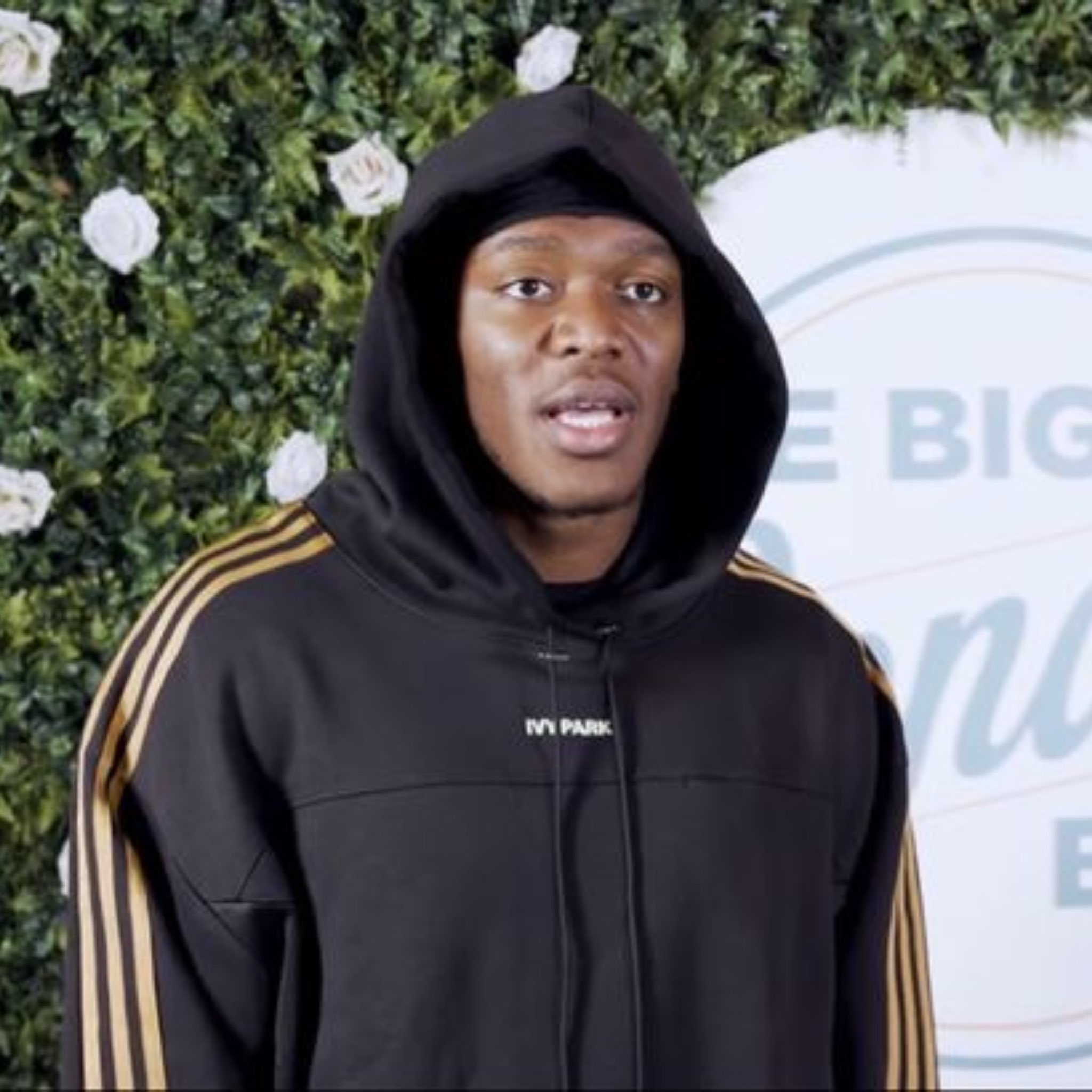 Ivy park black hoodie hot sale