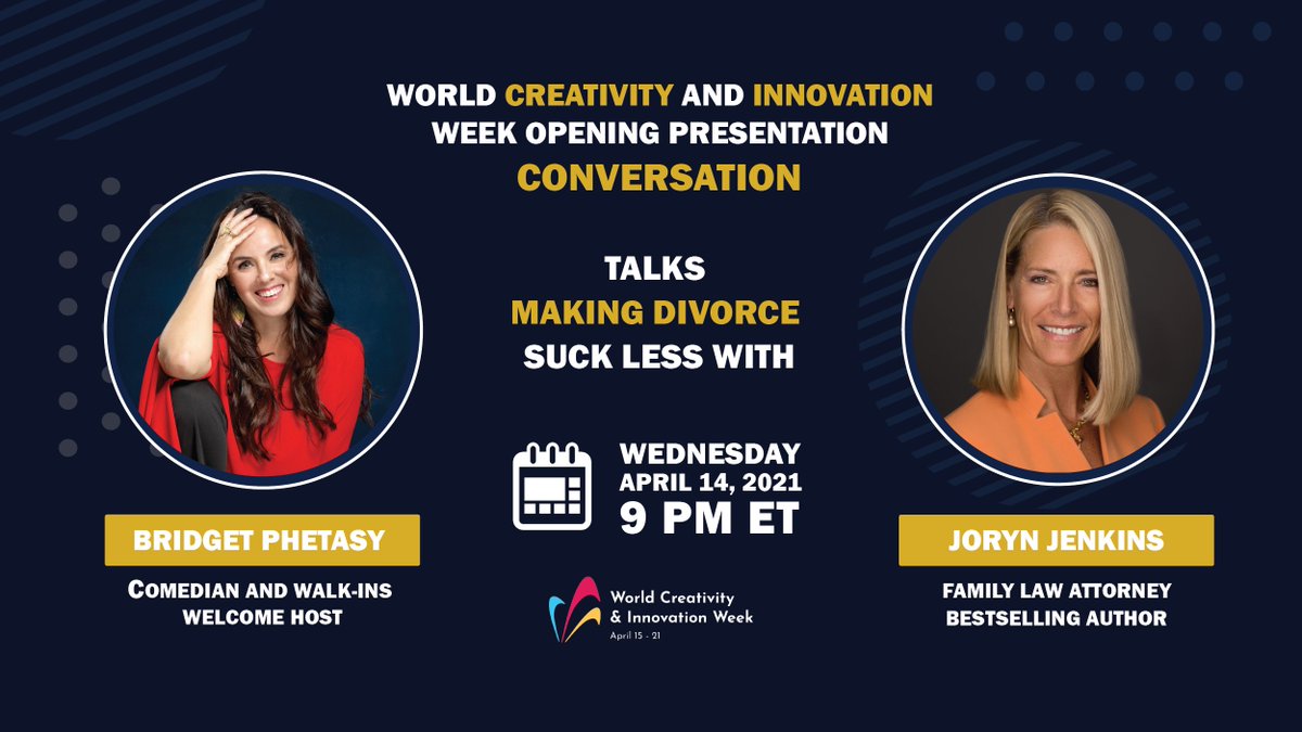 justhaggerty's tweet photo. Opening Presentation with @BridgetPhetasy and Joryn Jenkins of @OpenPalmLaw  #IamCreative #WCIW #Phetasy #CollabDivorce #Divorce
Virtual-Register Free
https://t.co/FSyuKyjHaE https://t.co/1bxEXDCM4h
