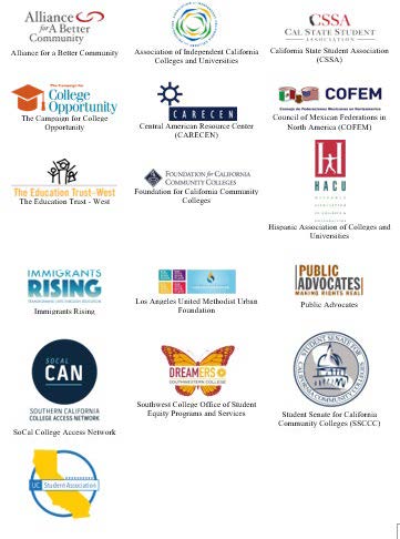 aiccucal's tweet photo. Undocumented students already face significant obstacles in pursuing their college dreams, but #COVID19 has only pronounced these issues. We urge state leaders to advance #undocumentedstudent success through emergency aid. Read our letter: https://t.co/wmGuRDAfCk https://t.co/BnFX0XUd98