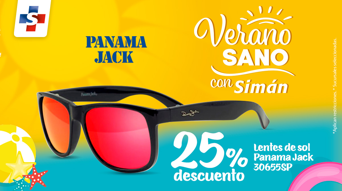 Cuna Departamento Negligencia médica Farmacia Simán on Twitter: "¡Lentes de sol Panama Jack, unos lentes con  estilo!👓 🤳🏻 📲 Realiza tu compra aquí: https://t.co/L63XdggDUm  https://t.co/veS7eWrMpY" / Twitter