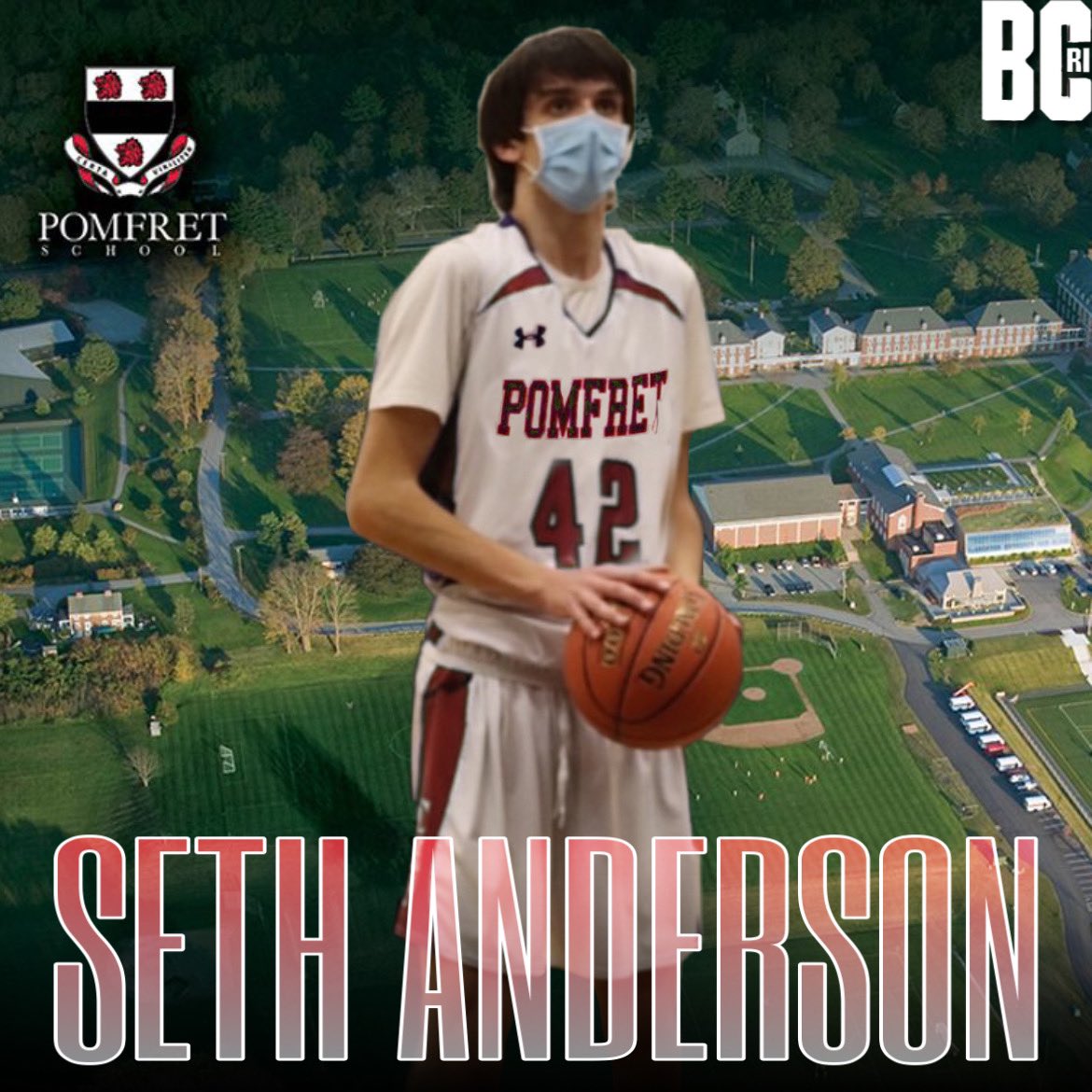 Excited to announce that Seth Anderson has decided to attend the Pomfret School and re-classify into the class of 2023. Bright future ahead for this 6’8 big man! Seth is in good hands with Coach Toste! @PomfretSchool @rtoste22 @BallinRi