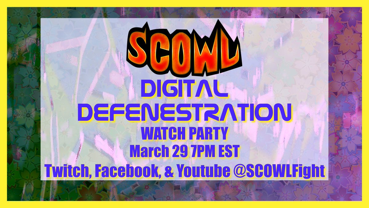 SCOWLFight tweet picture
