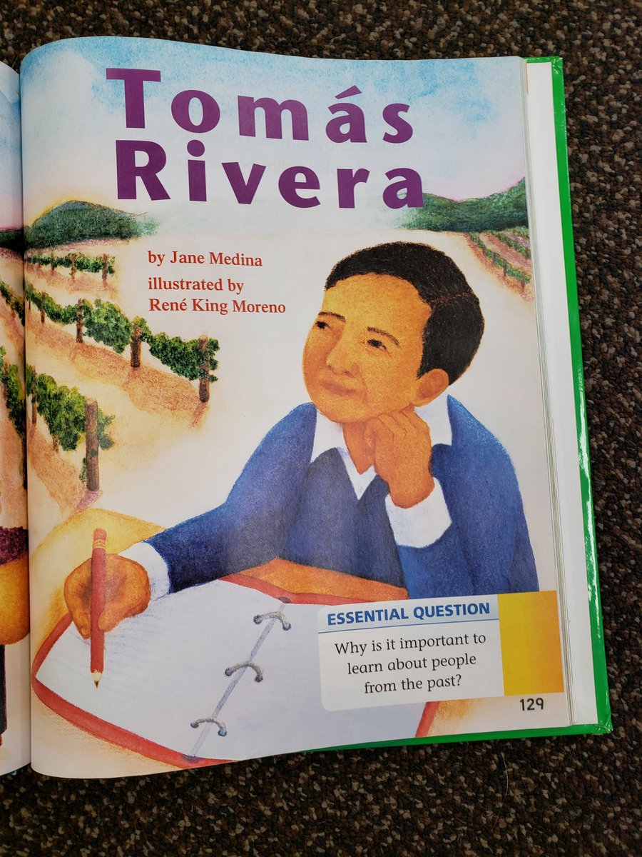 Debbie_Gardner4's tweet photo. After reading the biography Tomas Rivera, the first graders explained the events in time order.
#reedsvillesd
#sequenceofevents https://t.co/KePf94p9ej