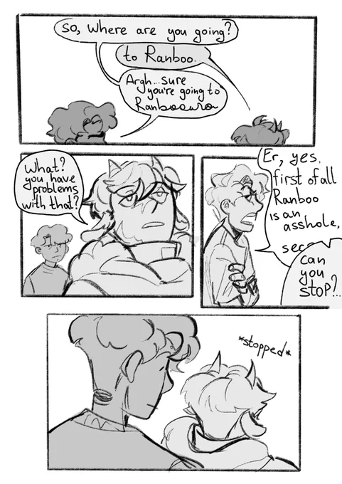 I'm terrible at comics but I do not care
Sentences just go BRRRrrrr
(Also my English here can be just suuuper wrong)
#tubbofanart #tommyinnitfanart 