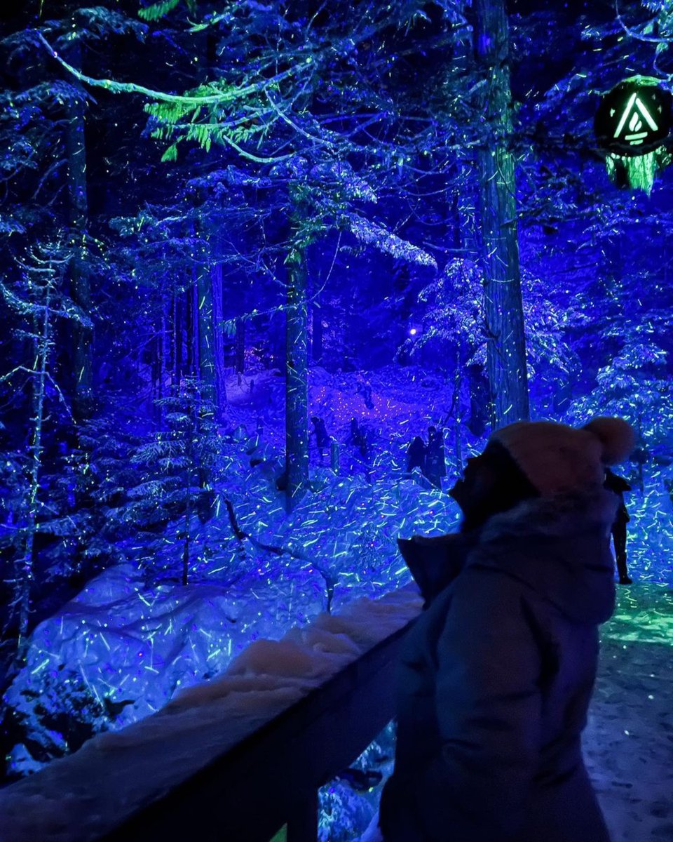 Be kind, heart first, you're stardust 🌟⁠
⁠
Shows running all week, first showtime is 9pm.⁠

Reminder of COVID 19 measures in place: tagwhistler.com/covid19.
⁠
📷 : <a href="/MomentFactory/">Moment Factory</a>