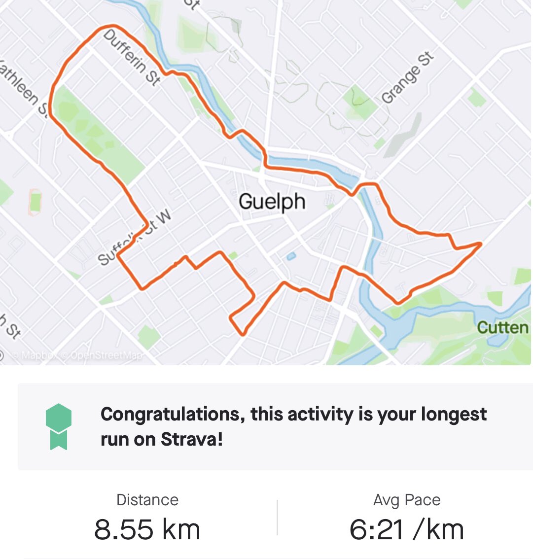RamsaroopAndrew's tweet photo. I took up running in January to improve my mental and physical health and I think I discovered the best kept secret. Running is now my favourite way to explore neighbourhoods! #Guelph #GuelphTrails #RoyalCity
Can’t wait to tackle #KitchenerTrails once the pandemic is over! https://t.co/k6tzDc7o6S