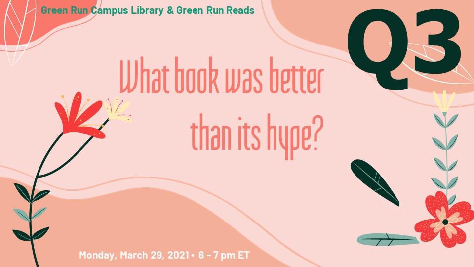 Green Run Reads tweet media