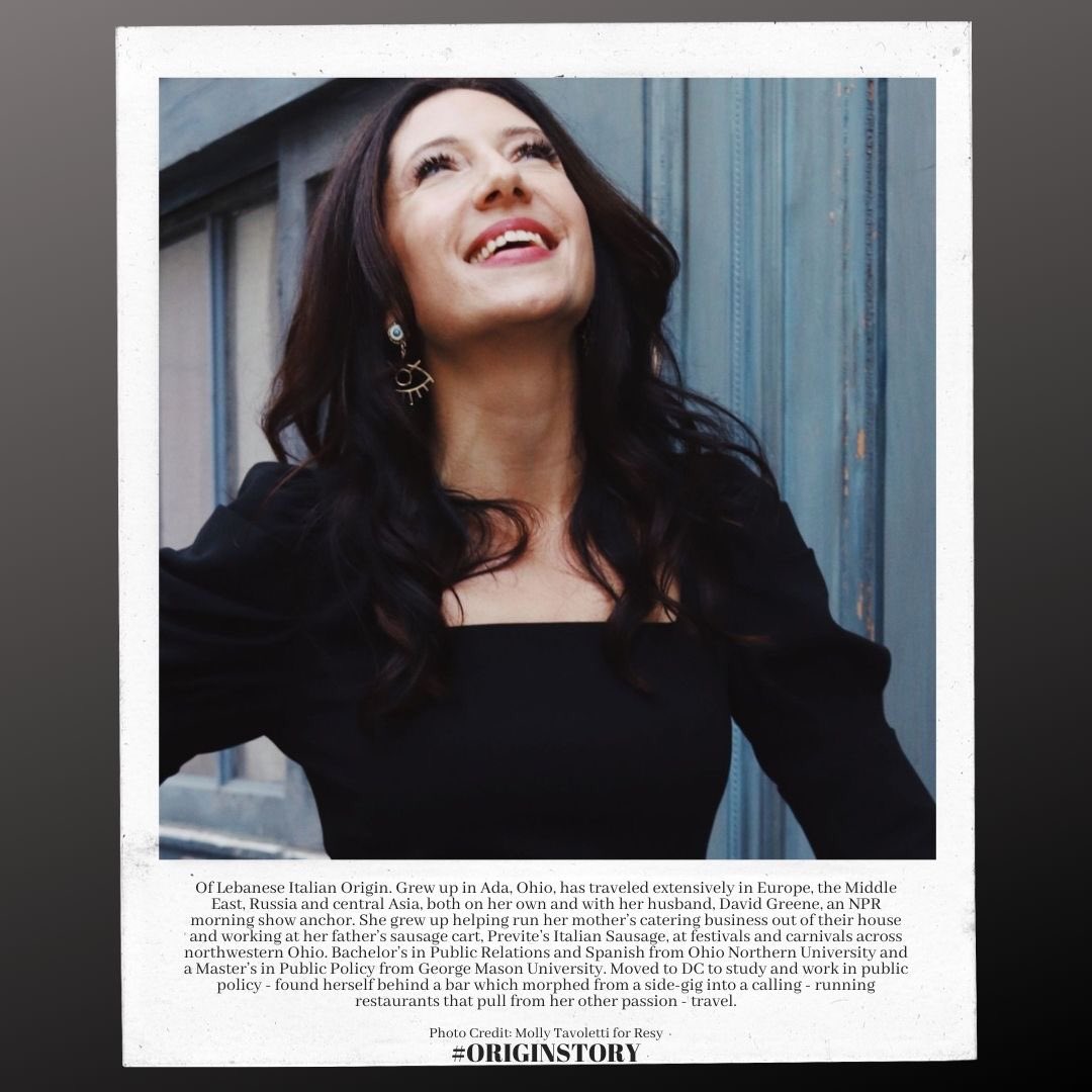 WomenStorySalon's tweet photo. Today’s #StoryADay: Rose Previte, award winning #Restaurateur &amp; #owner of @compassrose_DC &amp; @maydandc. Check out the #StoryCore, #OriginStory, #StorySurprise &amp; her thoughts on the US immig system #InHerWords #Women #foodandwine #entrepreneur  #FemaleFounders #WomensHistoryMonth https://t.co/2UYoVToPmG