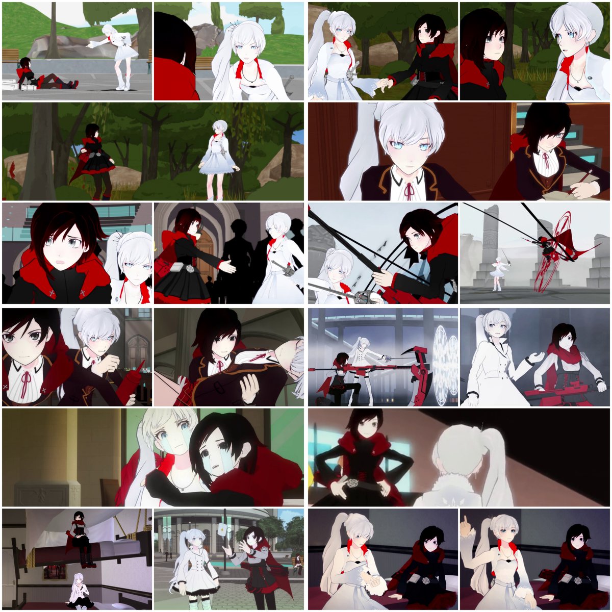 Aselee8Collage's tweet photo. I glued all my collages with the WhiteRose into one whole. 😊❄️🌹
1-3 Volume
#rwby #rubyrose #weissschnee #whiterose https://t.co/FIEVyDMB9V